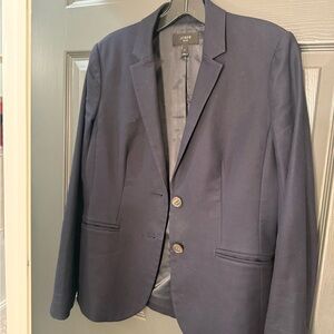 J. Crew women's Classic Dark Blue Blazer